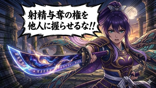 射精与奪の権を他人に握らせるな!!